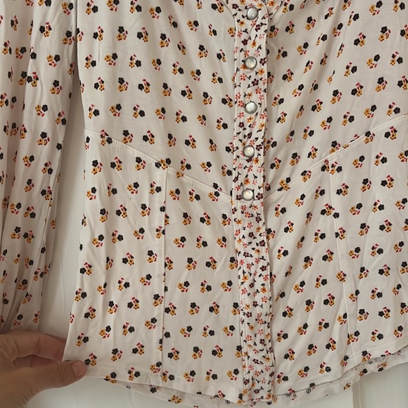 FREE PEOPLE Soft Blouse - Picture 8 of 8